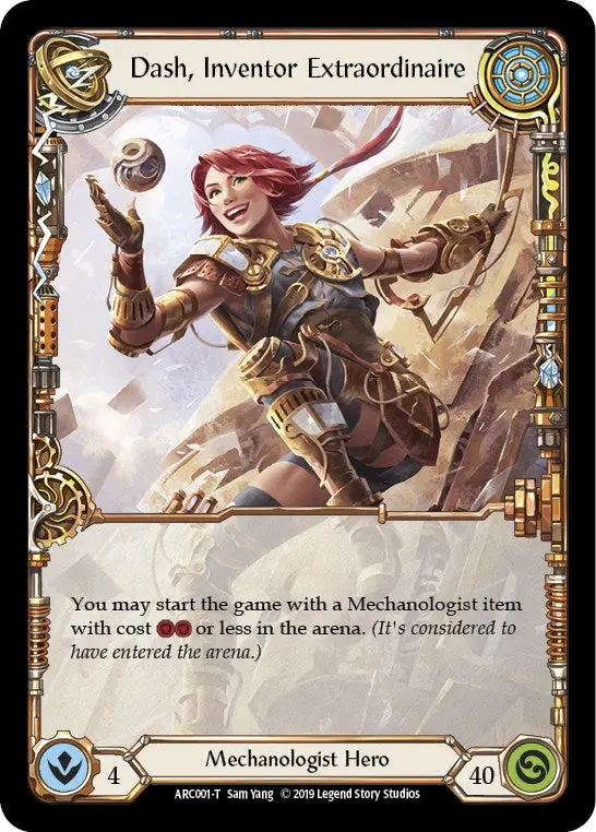 Dash, Inventor Extraordinaire // Viserai [Arc001 // Arc076] (Arcane Rising) 1
