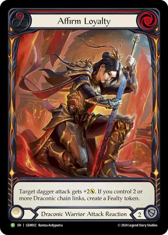 Affirm Loyalty [Gem012] (Gem Pack 1)  Rainbow Foil 1