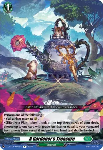 A Gardener's Treasure (Dz-Bt08/062En) [Knights 0F Rebirth] 1
