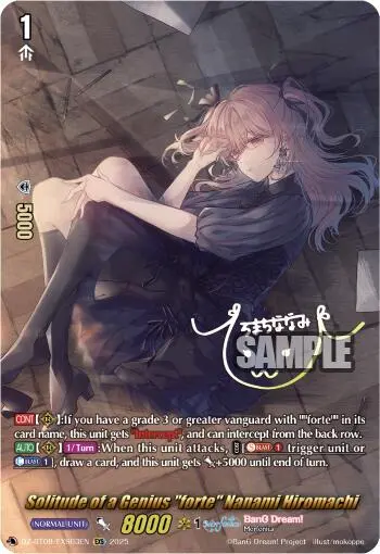 Solitude Of A Genius "Forte" Nanami Hiromachi (Dz-Bt08/Exs03en) [Knights 0F Rebirth] 1