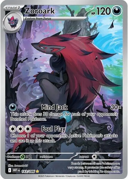 Zoroark (143/086) [Scarlet & Violet: White Flare] 1