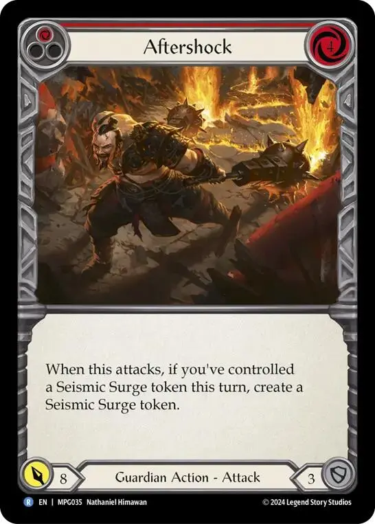 Aftershock (Red) [Mpg035] (Mastery Pack Guardian) 1