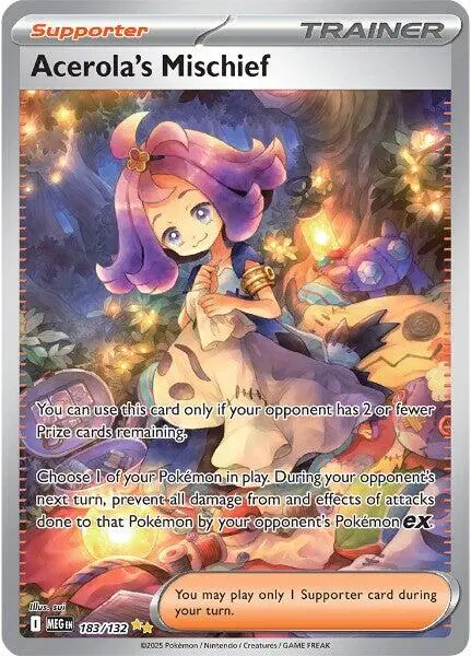 Acerola's Mischief (183/132) [Mega Evolution: Base Set] 1