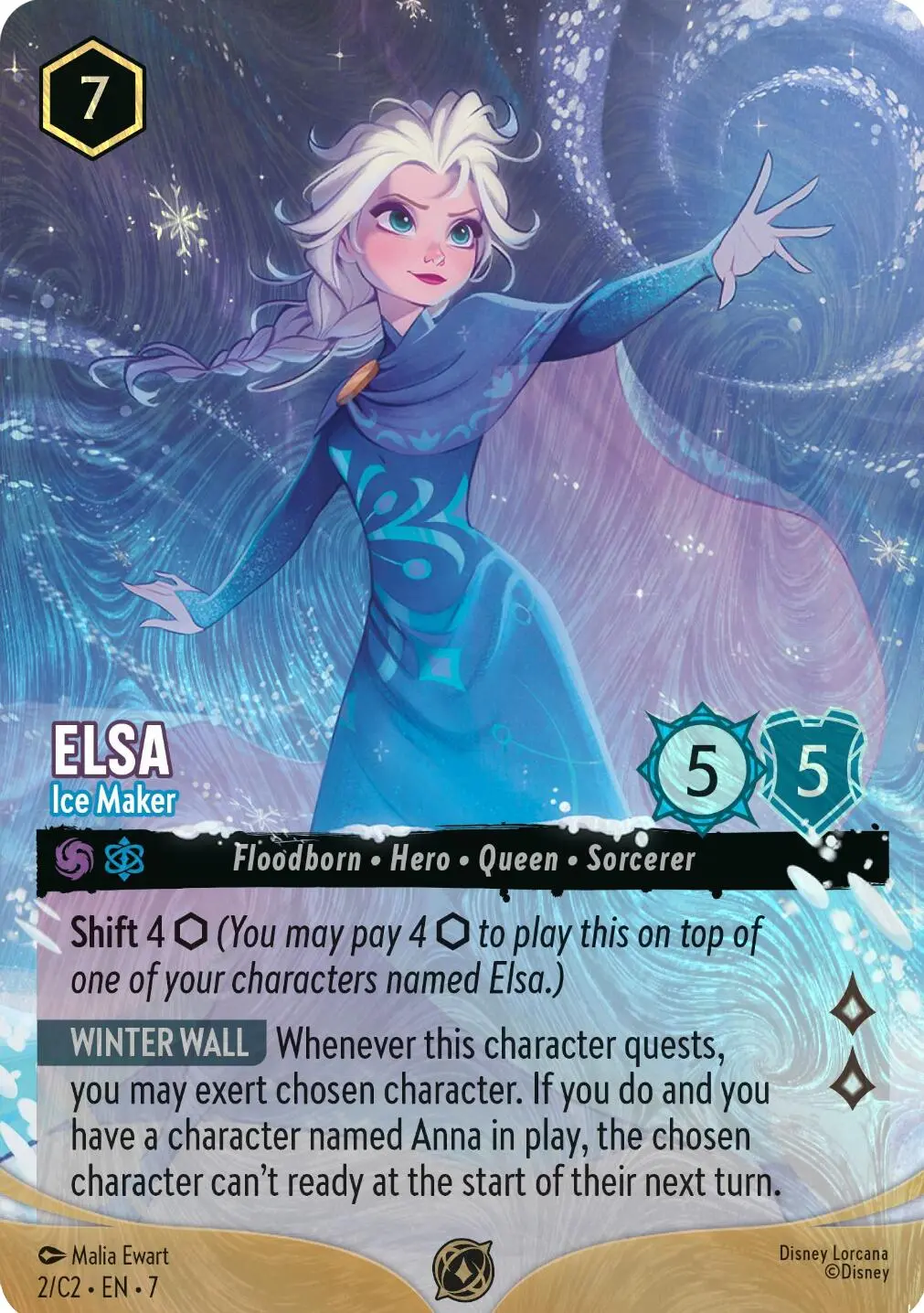 Elsa - Ice Maker (Foil) (2) [Promo Cards] 1