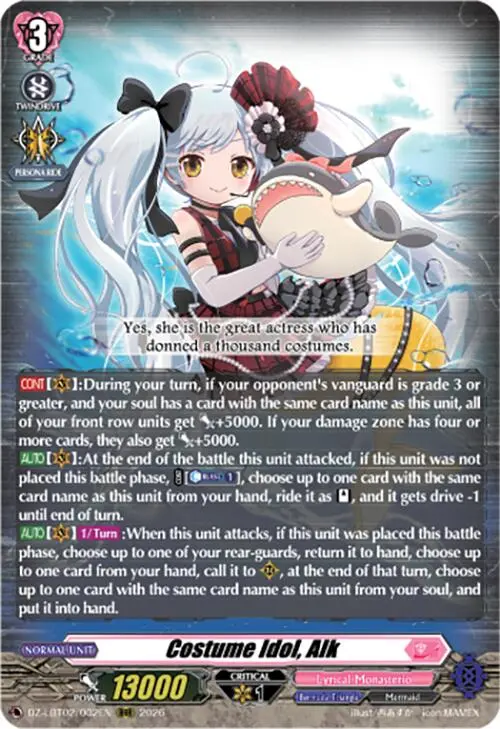 Costume Idol, Alk (Dz-Lbt02/002En) [Lyrical Monasterio Season Of Wonders] 1