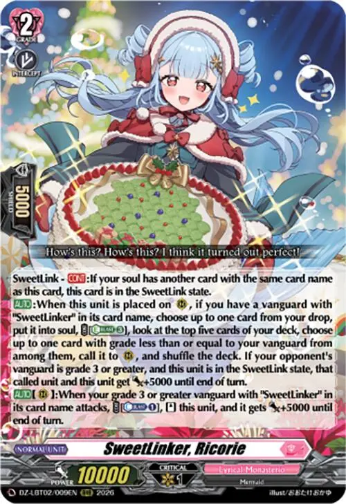 Sweetlinker, Ricorie (Dz-Lbt02/009En) [Lyrical Monasterio Season Of Wonders] 1