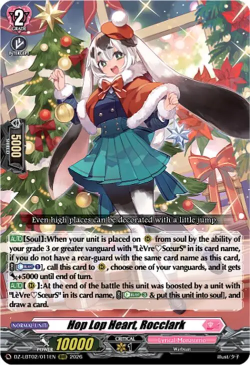 Hop Lop Heart, Rocclark (Dz-Lbt02/011En) [Lyrical Monasterio Season Of Wonders] 1
