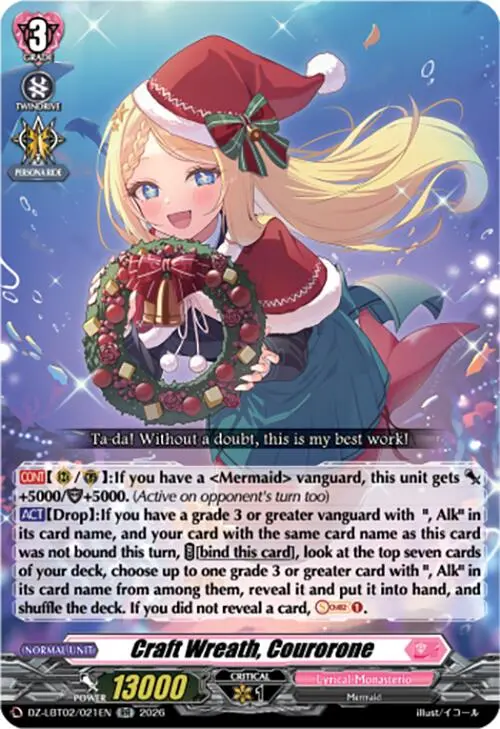 Craft Wreath, Courorone (Dz-Lbt02/021En) [Lyrical Monasterio Season Of Wonders] 1