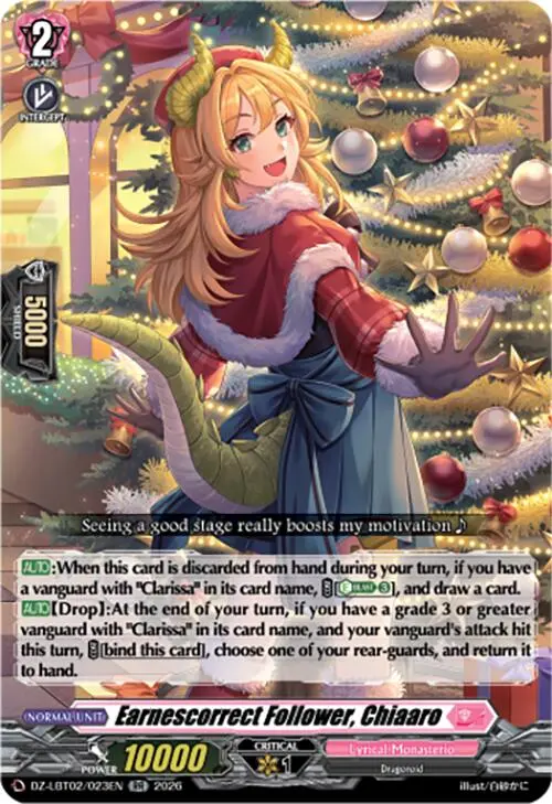 Earnescorrect Follower, Chiaaro (Dz-Lbt02/023En) [Lyrical Monasterio Season Of Wonders] 1
