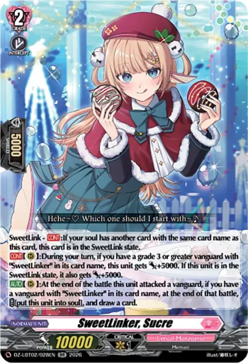 Sweetlinker, Sucre (Dz-Lbt02/028En) [Lyrical Monasterio Season Of Wonders] 1
