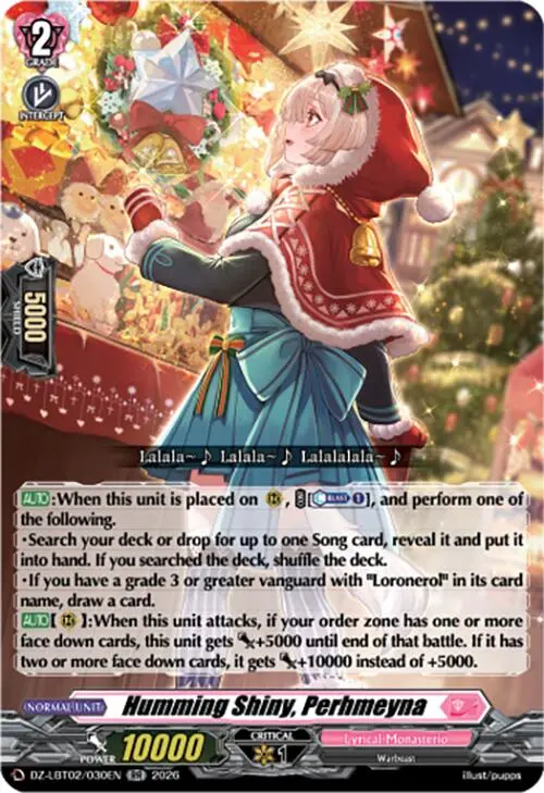 Humming Shiny, Perhmeyna (Dz-Lbt02/030En) [Lyrical Monasterio Season Of Wonders] 1