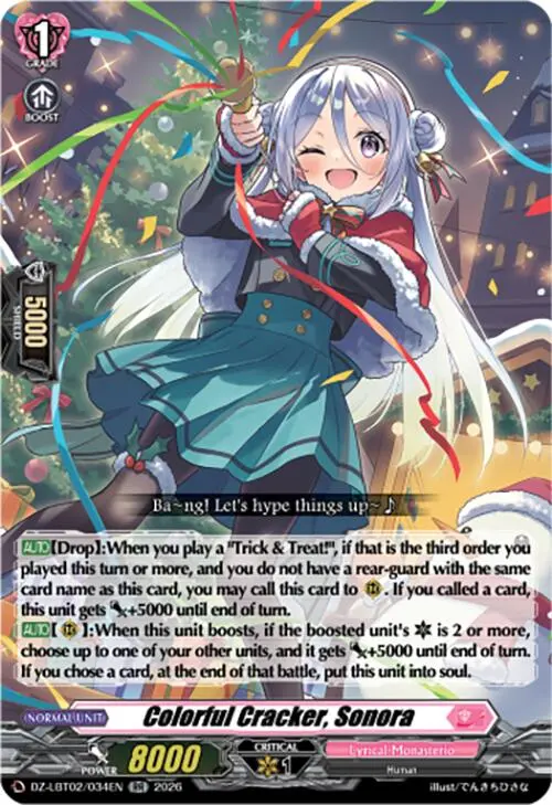 Colorful Cracker, Sonora (Dz-Lbt02/034En) [Lyrical Monasterio Season Of Wonders] 1