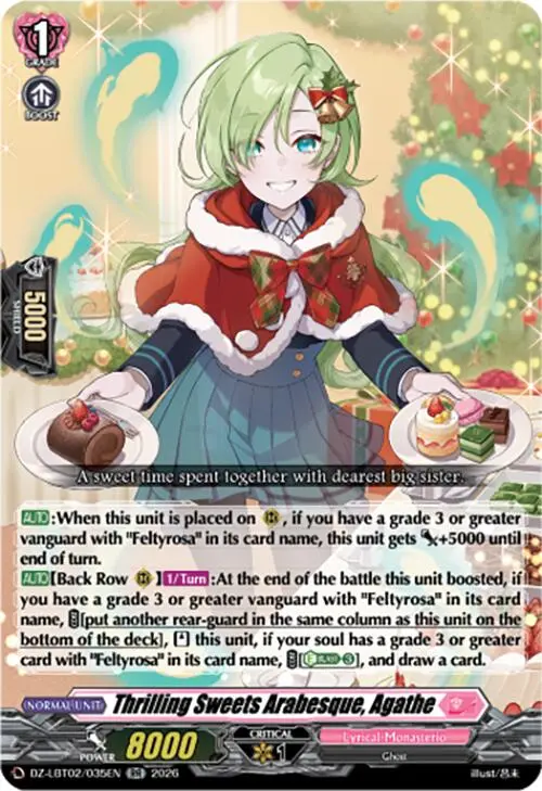 Thrilling Sweets Arabesque, Agathe (Dz-Lbt02/035En) [Lyrical Monasterio Season Of Wonders] 1