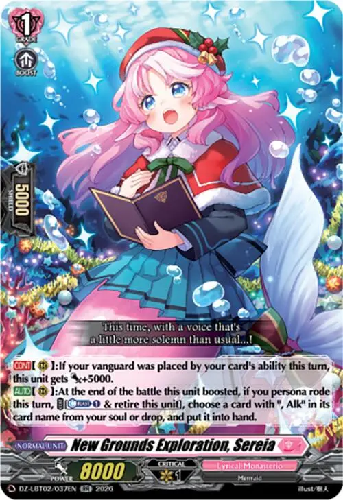 New Grounds Exploration, Sereia (Dz-Lbt02/037En) [Lyrical Monasterio Season Of Wonders] 1