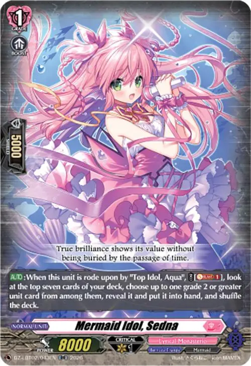 Mermaid Idol, Sedna (Dz-Lbt02/043En) [Lyrical Monasterio Season Of Wonders] 1