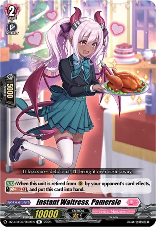 Instant Waitress, Pamersie (Dz-Lbt02/049En) [Lyrical Monasterio Season Of Wonders] 1