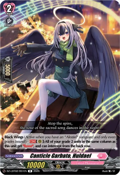 Canticle Garbato, Huldael (Dz-Lbt02/051En) [Lyrical Monasterio Season Of Wonders] 1