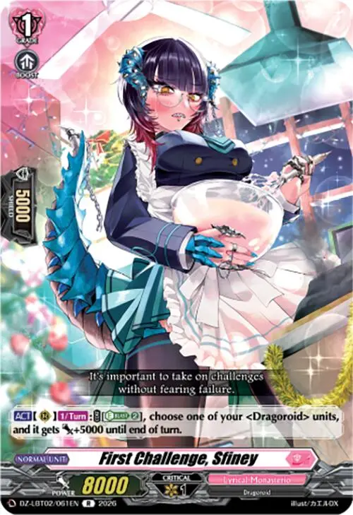 First Challenge, Sfiney (Dz-Lbt02/061En) [Lyrical Monasterio Season Of Wonders] 1