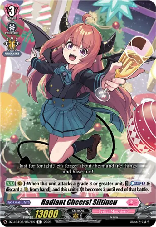 Radiant Cheers, Siltineu (Dz-Lbt02/067En) [Lyrical Monasterio Season Of Wonders] 1