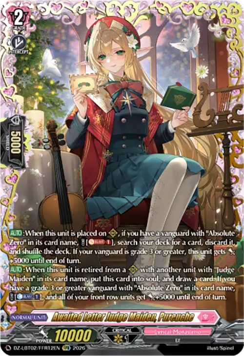 Awaited Letter Judge Maiden, Pureuche (Dz-Lbt02/Ffr12en) [Lyrical Monasterio Season Of Wonders] 1