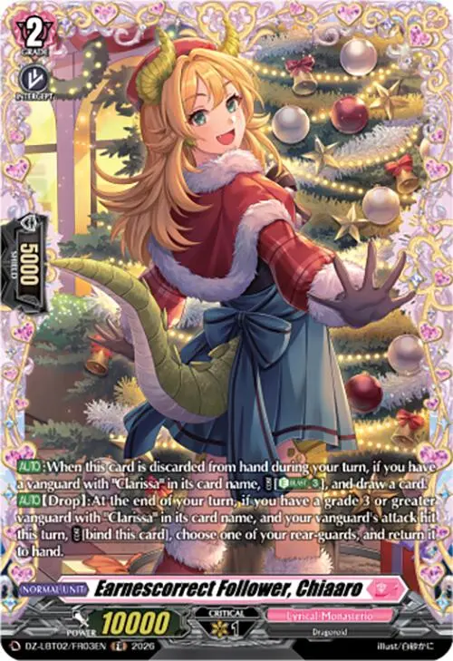 Earnescorrect Follower, Chiaaro (Dz-Lbt02/Fr03en) [Lyrical Monasterio Season Of Wonders] 1