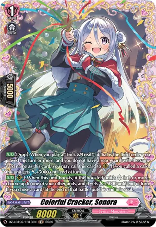 Colorful Cracker, Sonora (Dz-Lbt02/Fr13en) [Lyrical Monasterio Season Of Wonders] 1