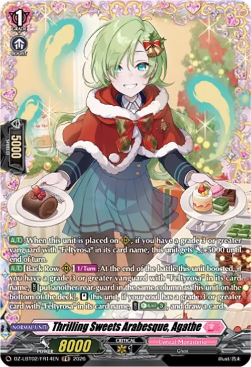 Thrilling Sweets Arabesque, Agathe (Dz-Lbt02/Fr14en) [Lyrical Monasterio Season Of Wonders] 1