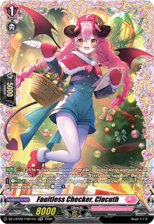 Faultless Checker, Clocuth (Dz-Lbt02/Fr21en) [Lyrical Monasterio Season Of Wonders] 1
