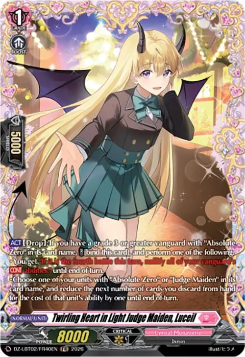 Twirling Heart In Light Judge Maiden, Luceil (Dz-Lbt02/Fr40en) [Lyrical Monasterio Season Of Wonders] 1