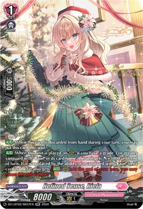 Refined Sense, Riefa (Dz-Lbt02/Sr37en) [Lyrical Monasterio Season Of Wonders] 1