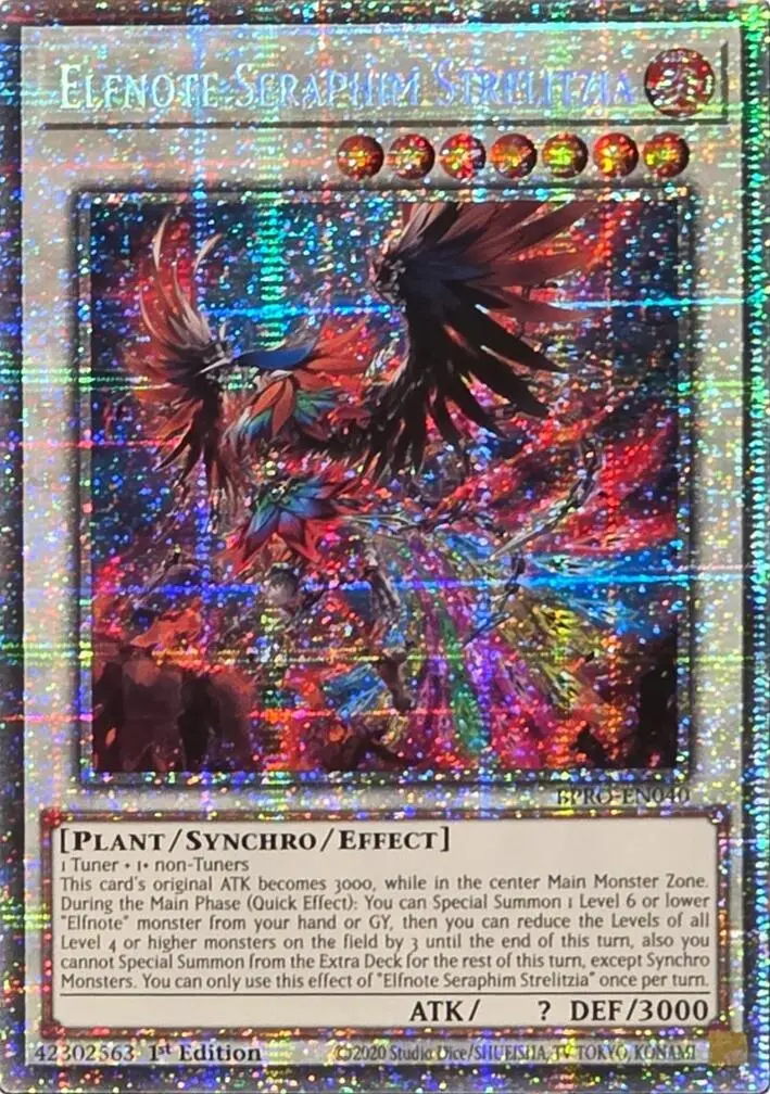 Elfnote Seraphim Strelitzia (Starlight Rare) [Bpro-En040] Starlight Rare 1