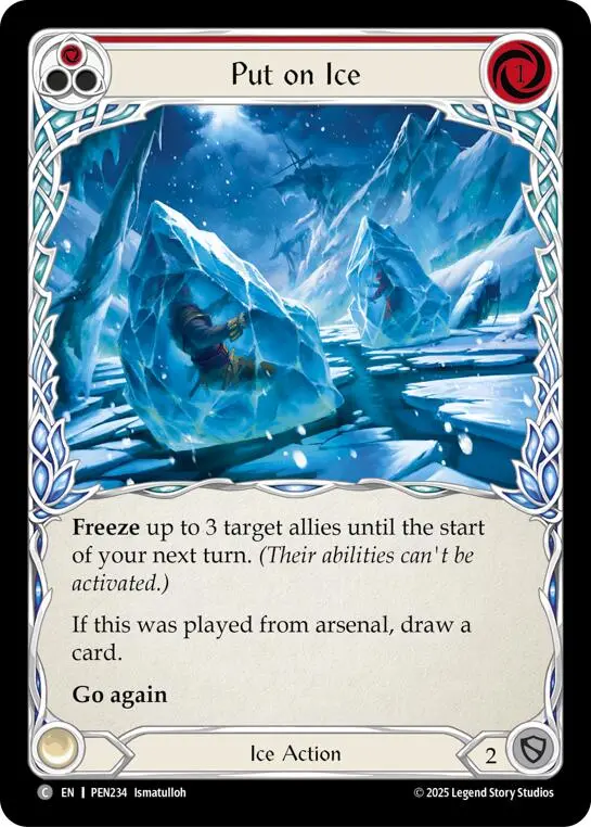 Put On Ice (Red) (Regular) [Pen234] (Compendium Of Rathe) 1
