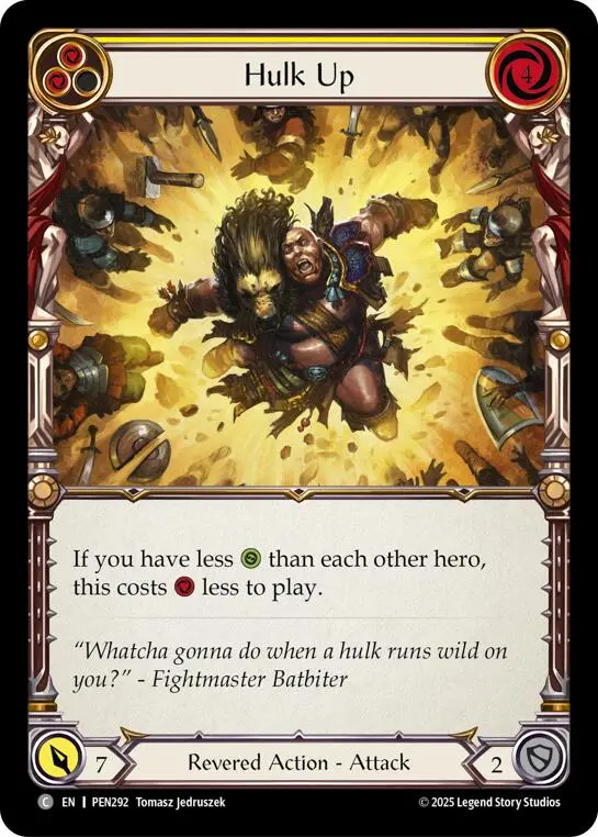 Hulk Up (Yellow) (Regular) [Pen292] (Compendium Of Rathe) 1