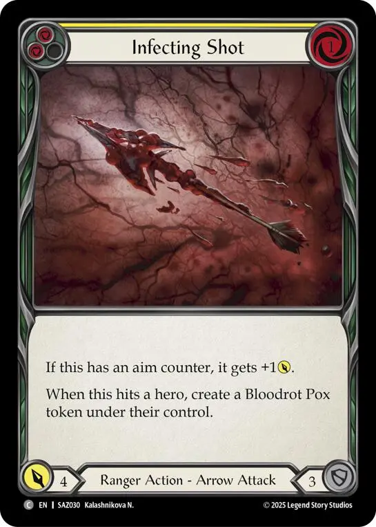 Infecting Shot (Yellow) (Regular) [Saz030] (Gem Pack 2) 1