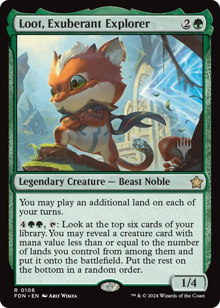 Loot, Exuberant Explorer [Lorwyn Eclipsed Promos] 1