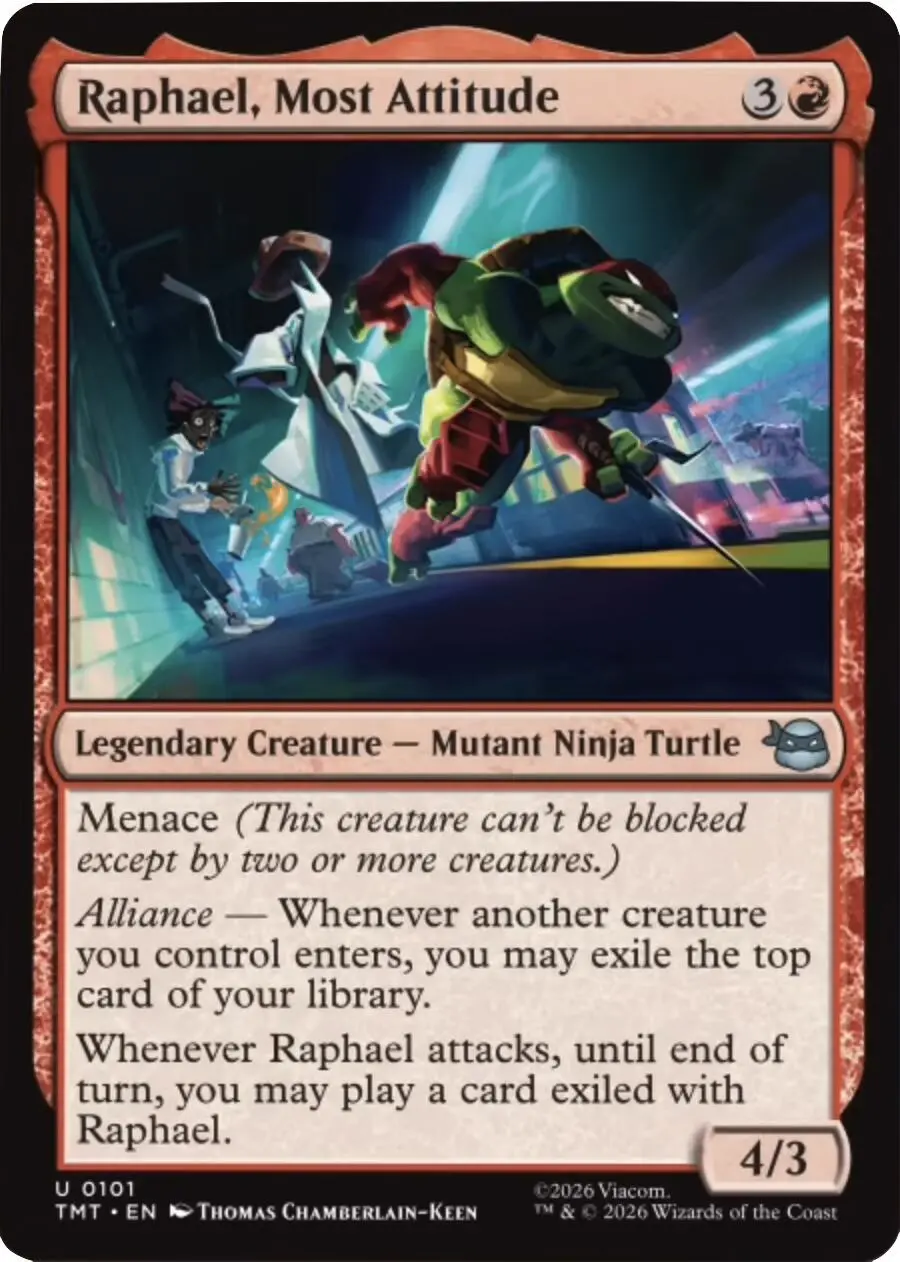 Raphael, Most Attitude [Teenage Mutant Ninja Turtles] 1
