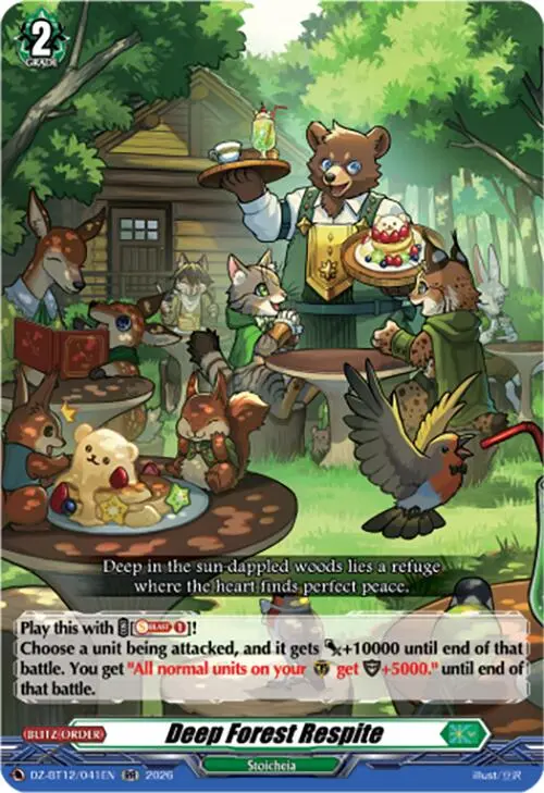 Deep Forest Respite (Dz-Bt12/041En) [Chasm Of Lost Souls] 1