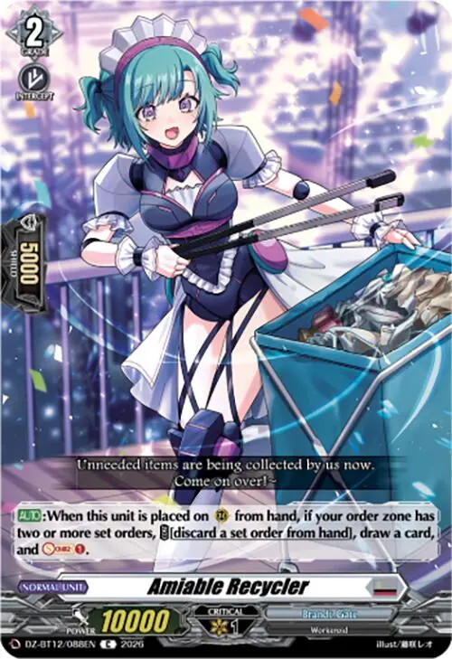 Amiable Recycler (Dz-Bt12/088En) [Chasm Of Lost Souls] 1