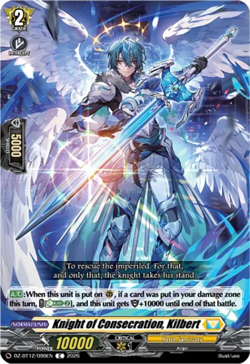 Knight Of Consecration, Kilbert (Dz-Bt12/099En) [Chasm Of Lost Souls] 1