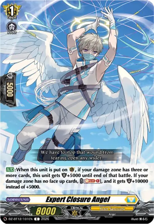 Expert Closure Angel (Dz-Bt12/101En) [Chasm Of Lost Souls] 1