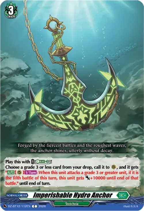 Imperishable Hydro Anchor (Dz-Bt12/112En) [Chasm Of Lost Souls] 1