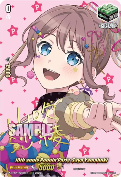 10Th Anniv Poppin'party, Saya Yamabuki (Dz-Bt12/Exs04en) [Chasm Of Lost Souls] 1