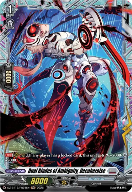 Dual Blades Of Ambiguity, Decoheraise (Dz-Bt12/Fr24en) [Chasm Of Lost Souls] 1