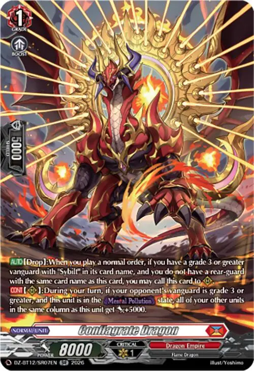 Conflagrate Dragon (Dz-Bt12/Sr07en) [Chasm Of Lost Souls] 1