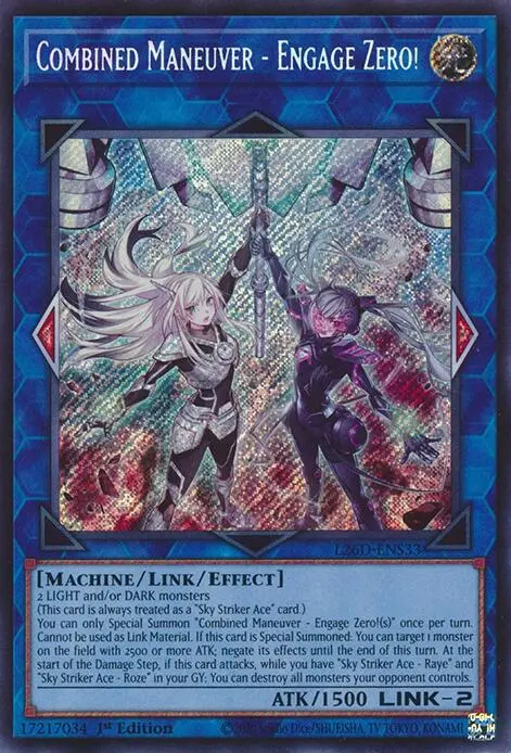 Combined Maneuver - Engage Zero! (Secret Rare) [L26d-Ens33] Secret Rare 1