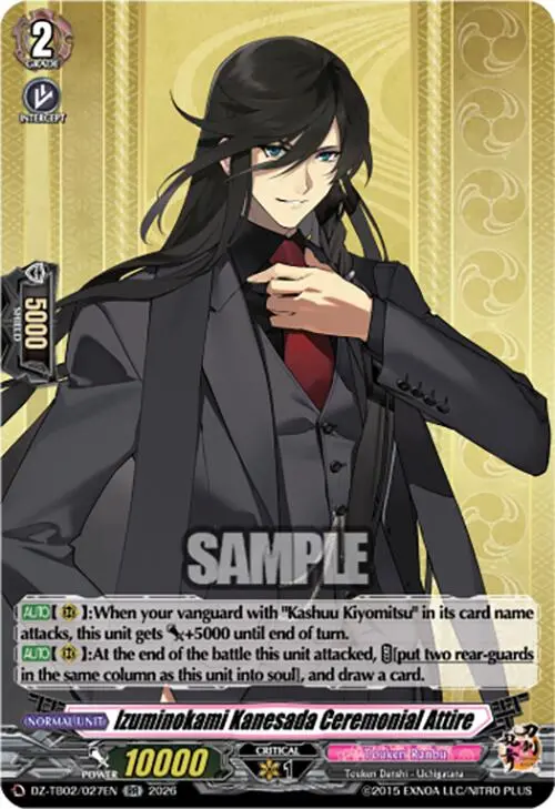 Izuminokami Kanesada Ceremonial Attire (Dz-Tb02/027En) [Touken Ranbu: Online 2026] 1