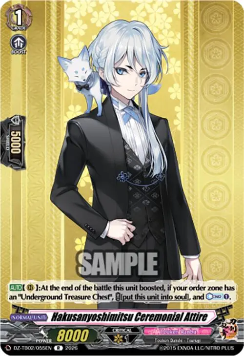Hakusan Yoshimitsu Ceremonial Attire (Dz-Tb02/055En) [Touken Ranbu: Online 2026] 1