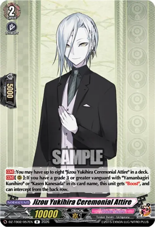 Jizou Yukihira Ceremonial Attire (Dz-Tb02/057En) [Touken Ranbu: Online 2026] 1