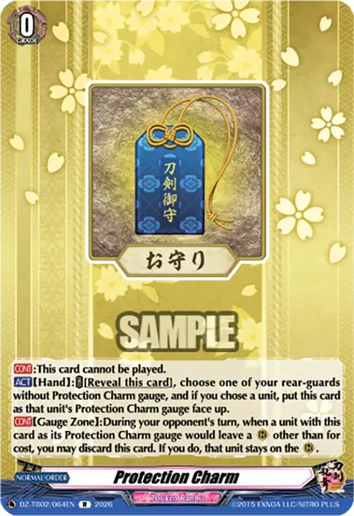 Protection Charm (Dz-Tb02/064En) [Touken Ranbu: Online 2026] 1