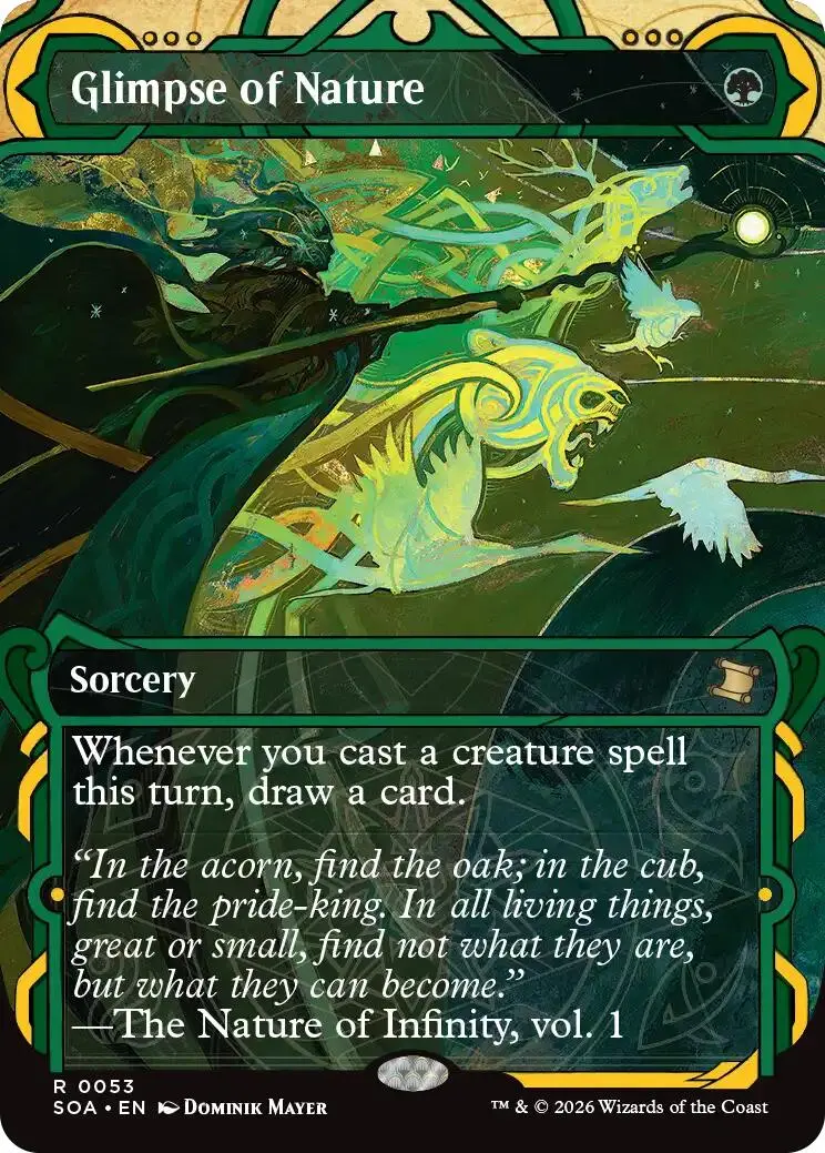 Glimpse Of Nature [Secrets Of Strixhaven: Mystical Archive] 1